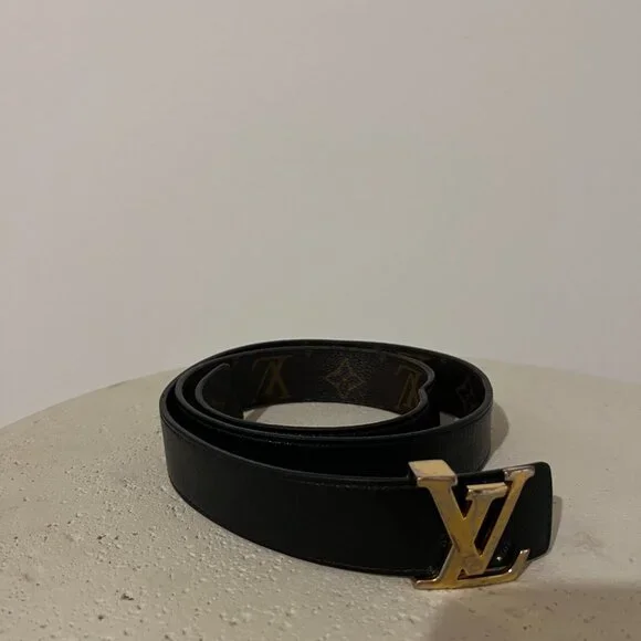 Louis Vuitton Reversible Monogram Belt 80/32 – Authentic – Good Condition - Picture 3 of 5